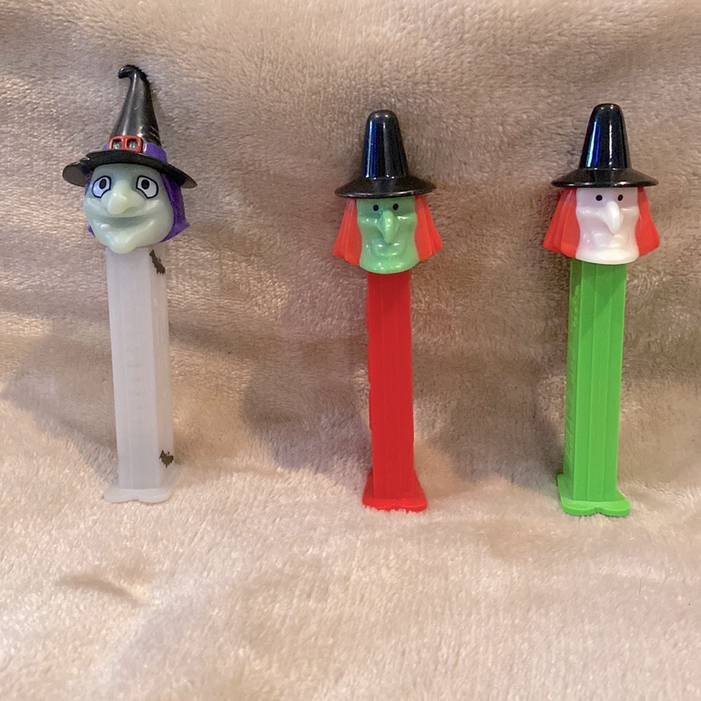 Set of 3 Pez Witches